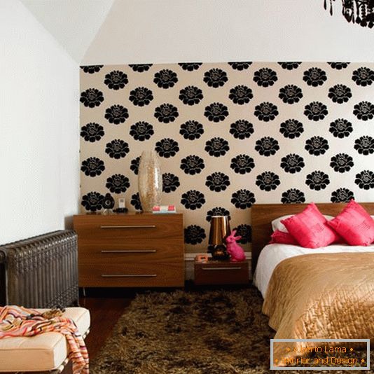 10 exemplos de uma boa escolha de papel de parede para um quarto