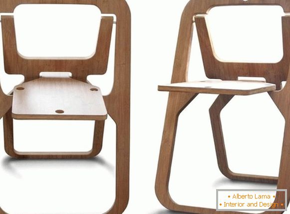 Cadeiras escolares dobráveis