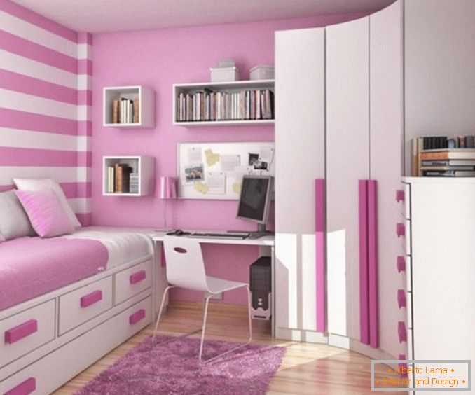 Dormitório para uma menina