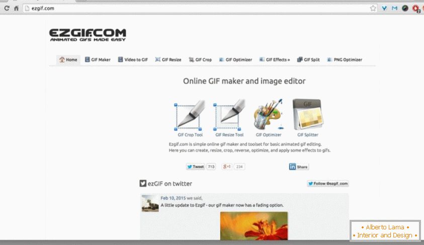 Criador de GIF on-line e editor de imagens