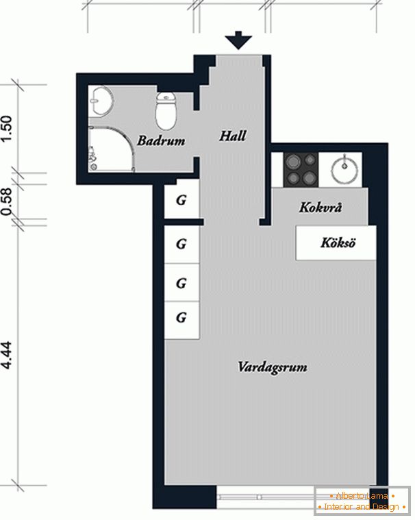 Apartamento plano
