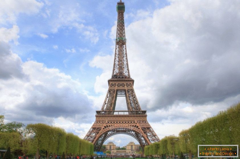 A torre eiffel (paris, frança)
