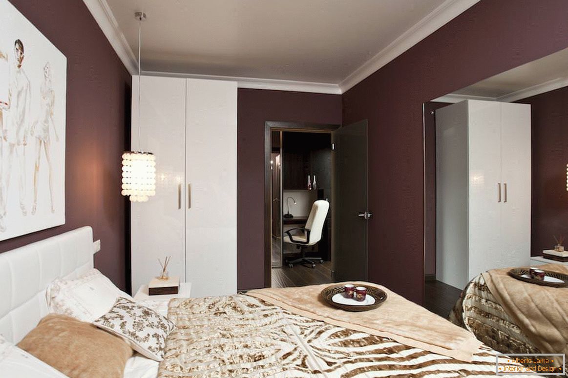 Apartamento elegante quarto em Moscou