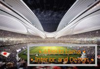 Амбициозный проект национального стадиона в Tóquio от архитектора Zaha Hadid