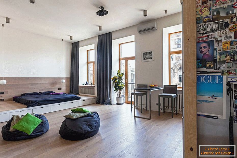 Abra apartamento em Kiev dos designers de Fild, Ucrânia