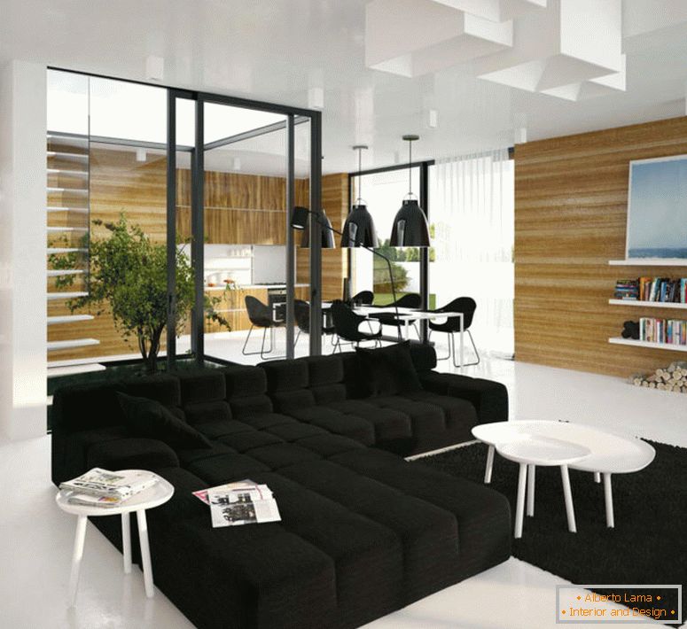 design-interior-sala de estar-em-branco-preto-tom7