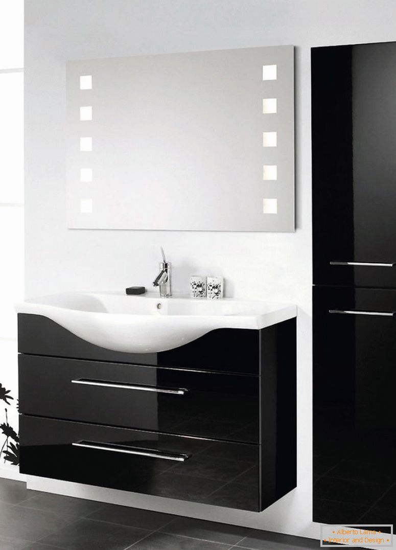 Preto e branco-banheiro-idéias-design-11