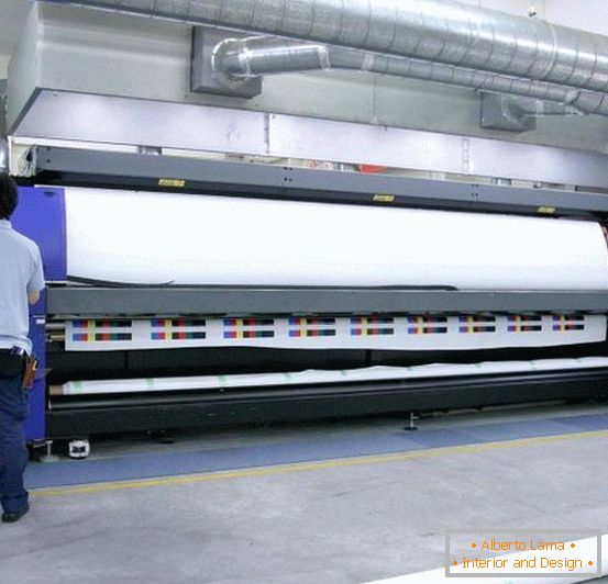 Impressora de impressão de grande formato