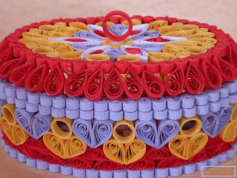 Quilling шкатулки