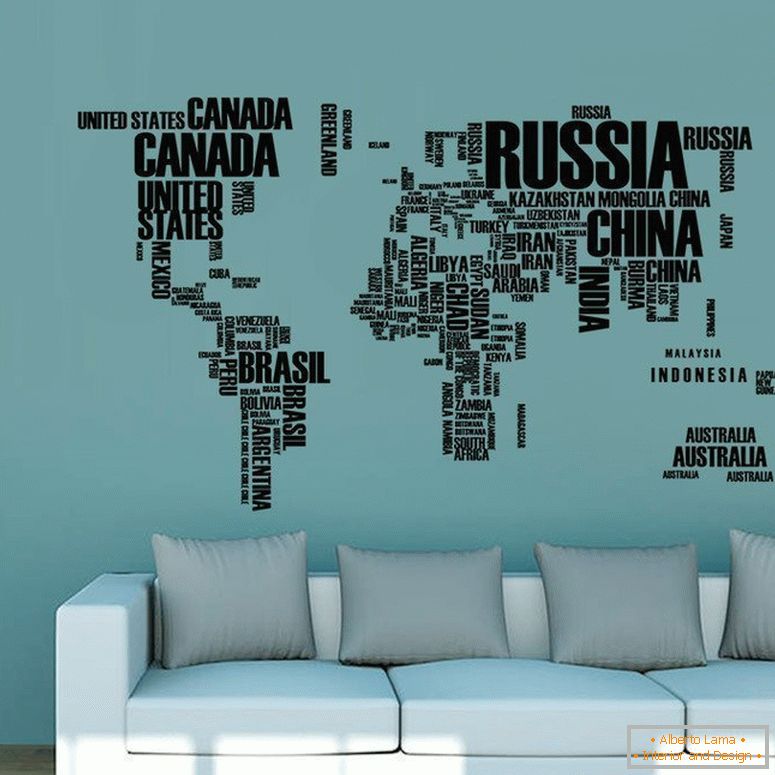 Mapa dos países