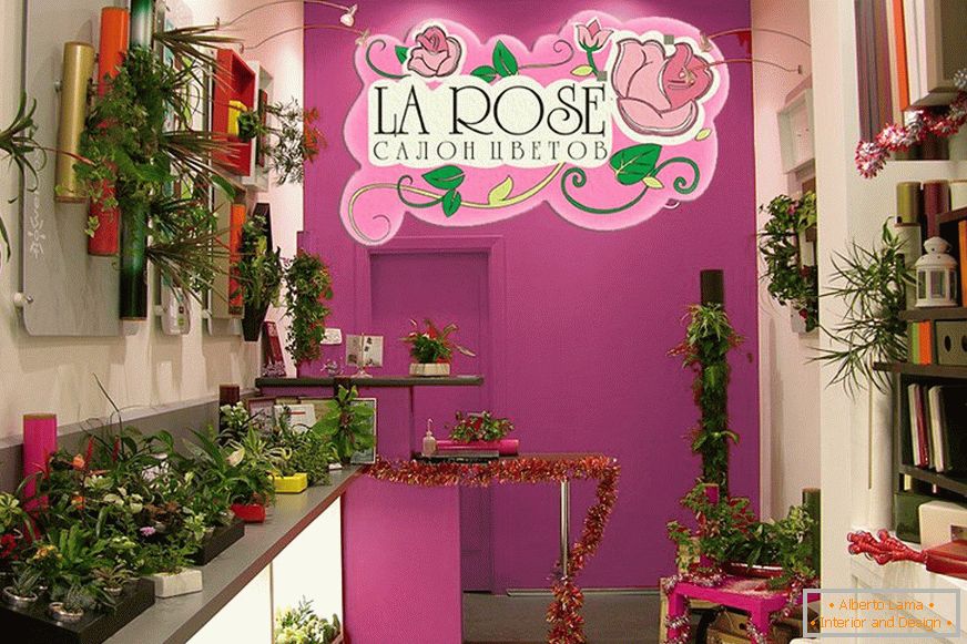 Loja de flores em estilo Art Nouveau