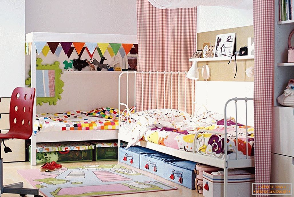 Design de um quarto de crianças