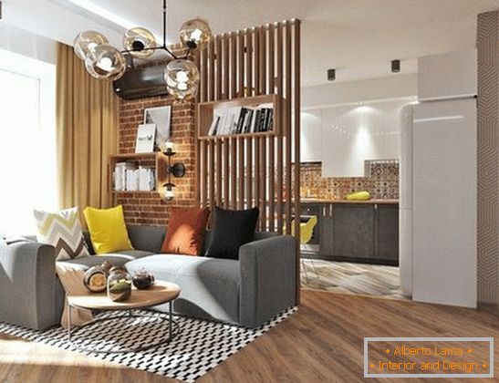 design de interiores de um apartamento de dois quartos, foto 12