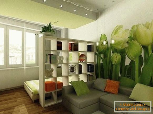 design de interiores de um pequeno apartamento de um quarto, foto 17