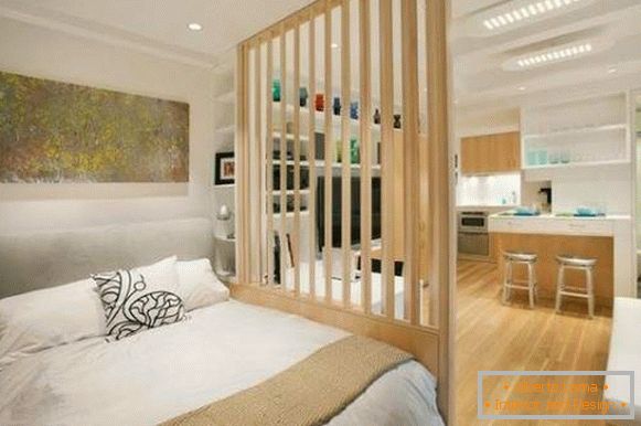 design de interiores de apartamento de um quarto pequeno, foto 19