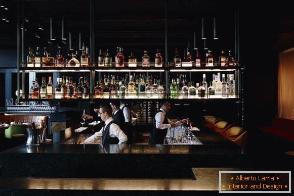 Design café bares restaurantes - jantar interior letrado por Heston Blumenthal foto