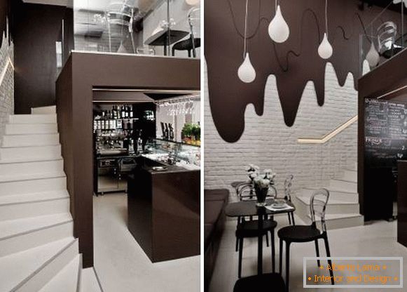 Design moderno bar café Bar de Chocolate