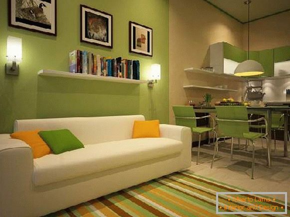 cozinha design 13 m2 com sofá, foto 22