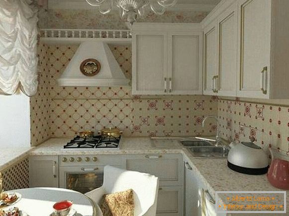 idéias de design de cozinha pequena, foto 16