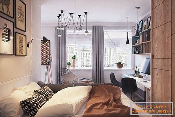As melhores opções de design para um apartamento de 40 m²