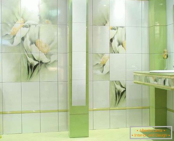 Design de azulejos no banheiro, foto 11