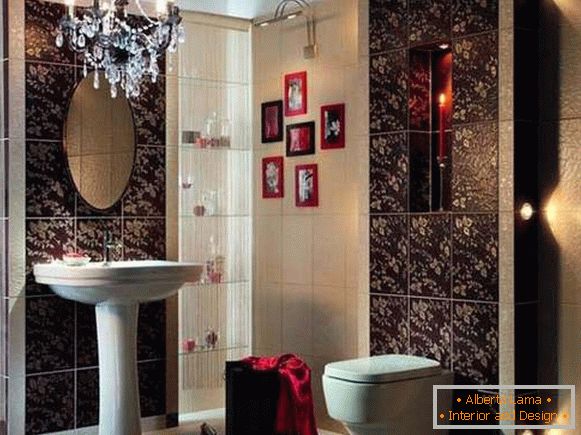 Design de azulejos no banheiro, foto 20