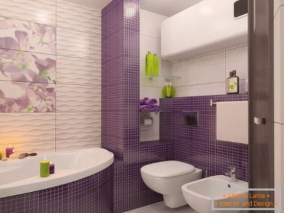 Design de azulejos no banheiro, foto 4