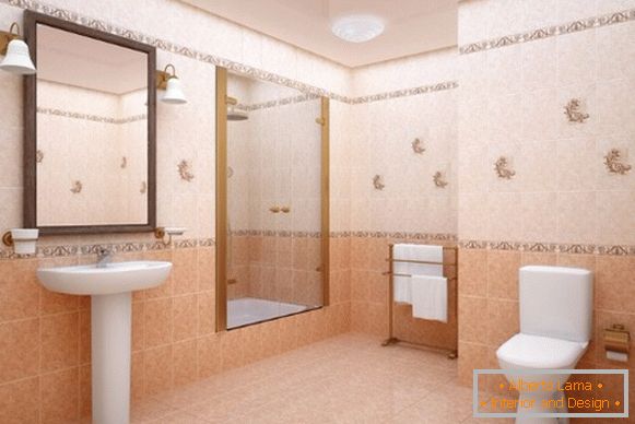 Design de azulejos no banheiro, foto 10