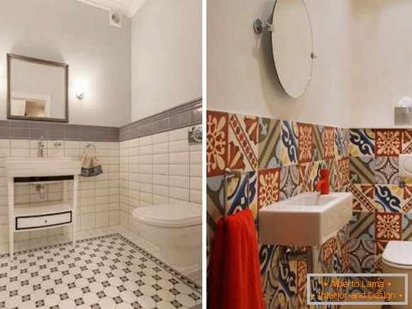 Design higiênico - foto de azulejo bonito no interior
