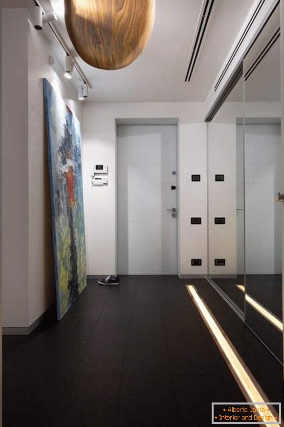 idéias de design moderno de um corredor estreito, foto 26