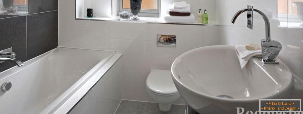 Projeto de um banheiro com um toalete