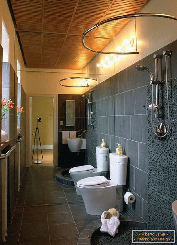 design de casas de banho, combinado com uma foto de banheiro, foto 19