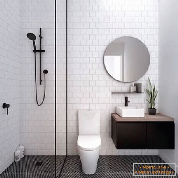 design de banheiro com vaso sanitário, foto 23