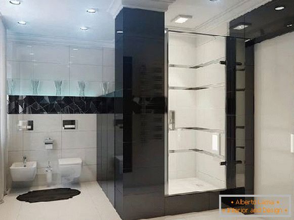 design de casa de banho com foto de banheiro, foto 34