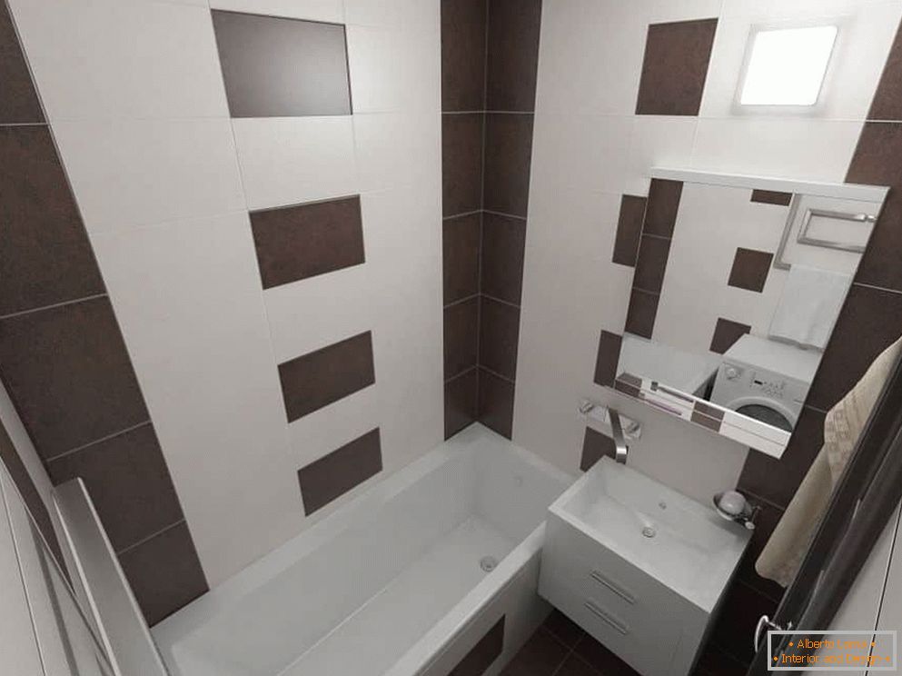 Localização compacta de encanamento no banheiro na casa do painel