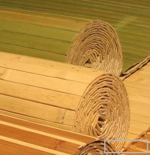 Papel de Parede de Bambu 