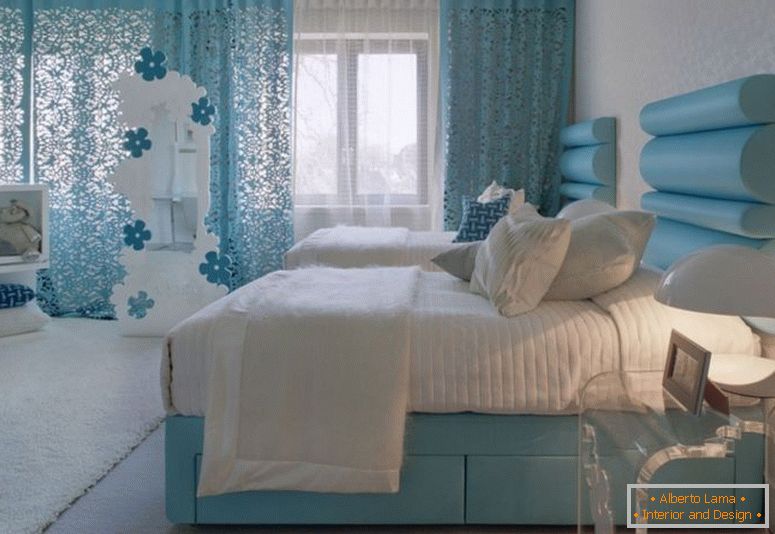 Azul-quarto-cor-e-branco-tapetes-design-em-moderno-luxo-sonhos-casa-design-by-shh