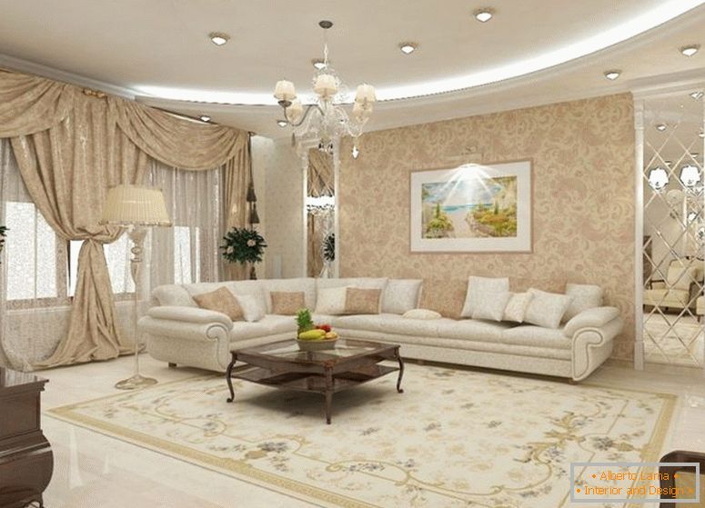 sala de estar em estilo clássico-13