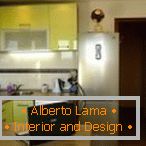 Móveis de cozinha com fachada cor de limão