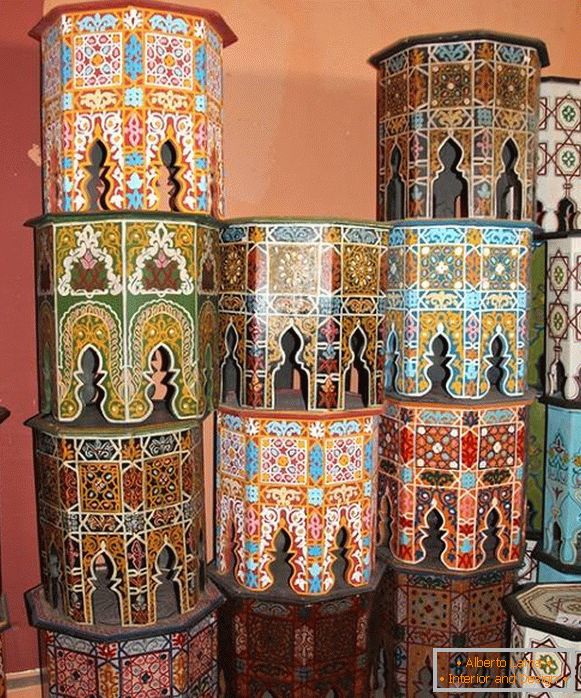 Mesas marroquinas