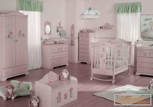 Interior para quarto de bebê recém-nascido, foto 47