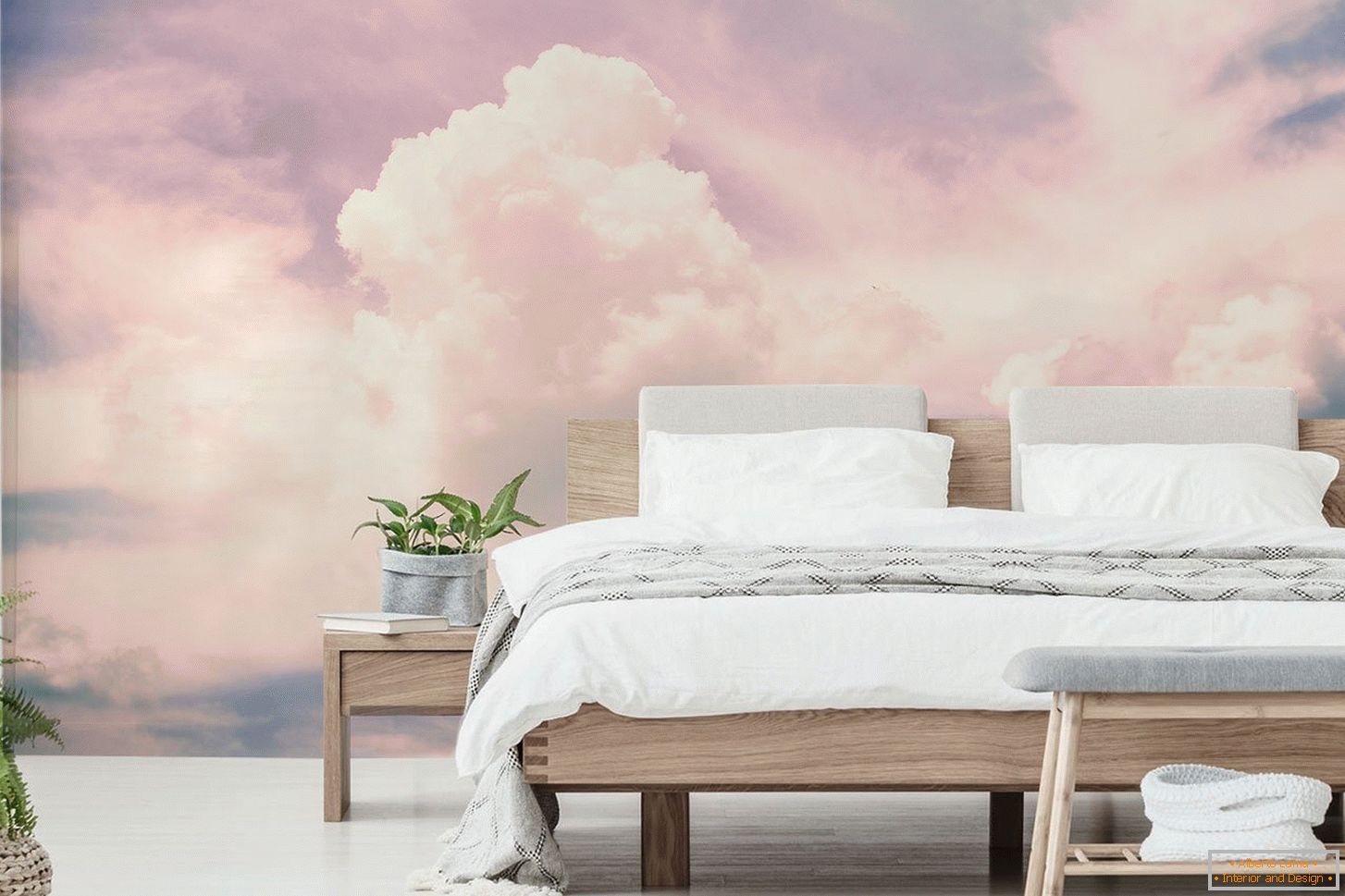 Papéis de parede de fotos com nuvens cor de rosa