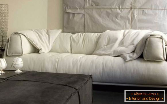 Como determinar a qualidade do sofá - enchimento macio
