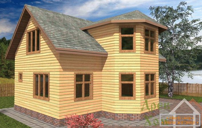Projeto da casa de madeira