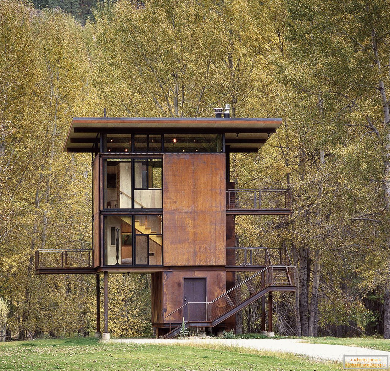 Chalet Delta por Olson Kundig Architects