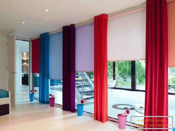 cortinas de rolo de cortina de zebra, foto 47