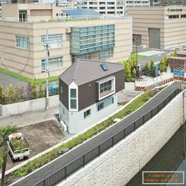 Casa de uma forma estranha de Mizuishi Architects Atelier - фото 4