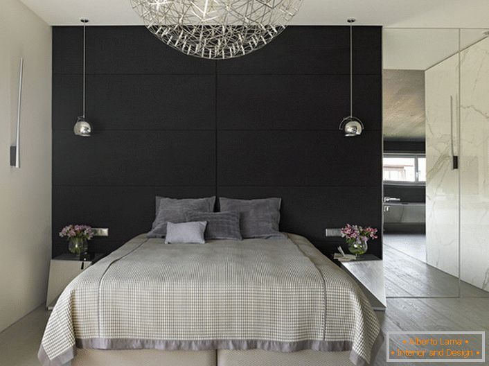 Acabamentos em preto e branco - uma opção versátil para o estilo loft.