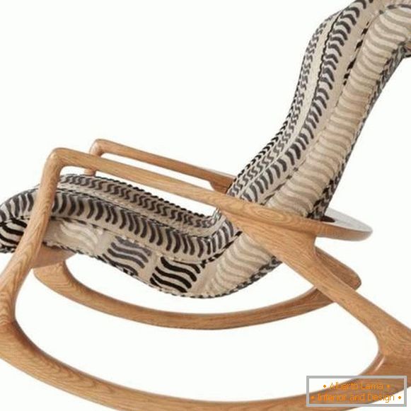 cadeira de balanço foto de madeira, foto 12