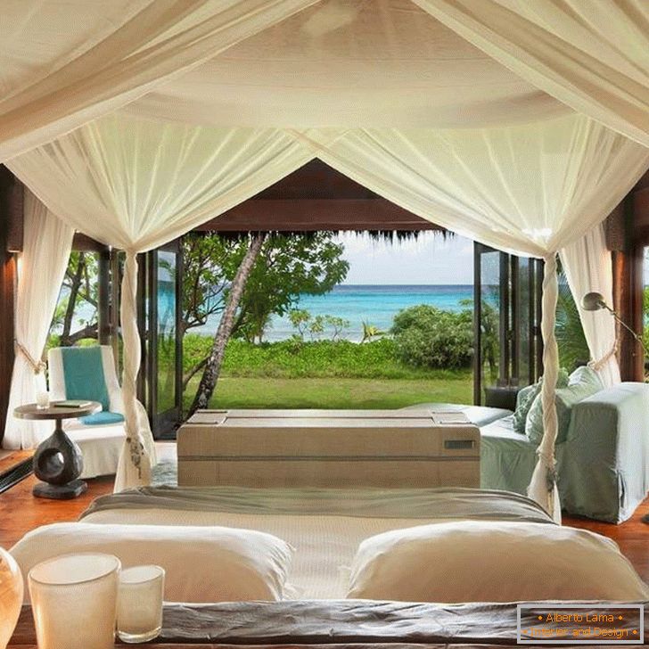 Design de quarto no North Island Resort